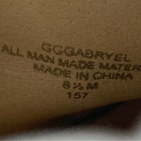 G by Guess Leather Sling Back Booties Size 8.5 - Picture 8 of 8